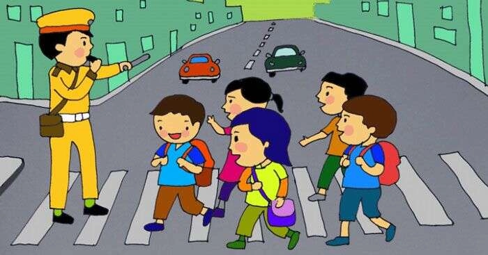 Người bạn thân quen là Chú cảnh sát giao thông