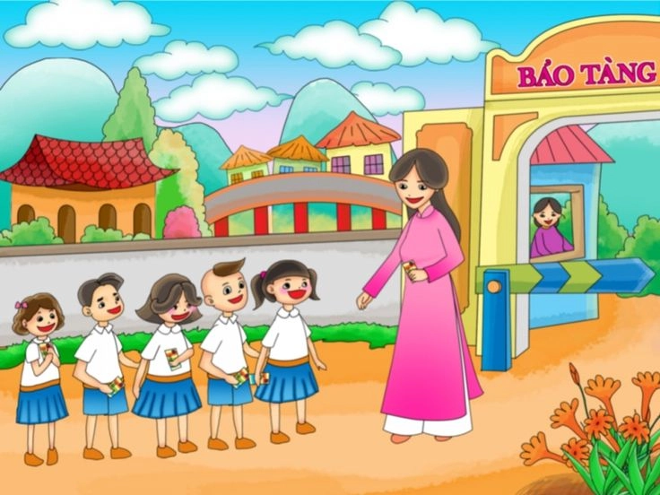Tình cảm học trò qua Bài thơ Em yêu cô giáo