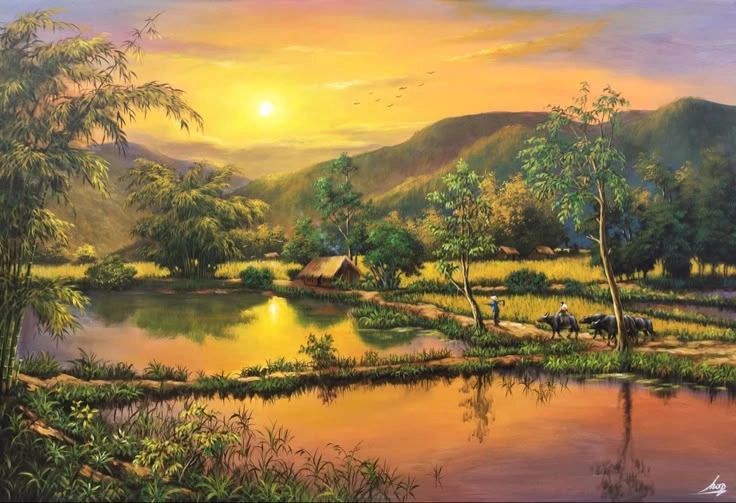 Tình sâu nghĩa nặng với Đất quê yêu dấu