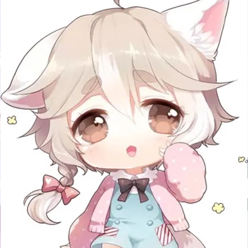 Hình ảnh avatar nữ chibi đẹp phong cách kawaii 