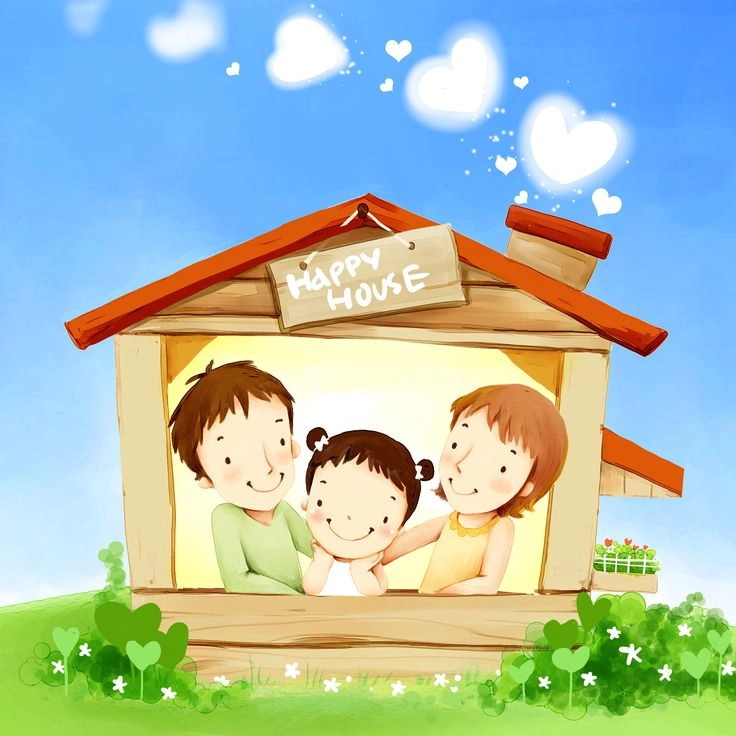 Ấm áp tuổi thơ cùng Bài thơ Em yêu nhà em