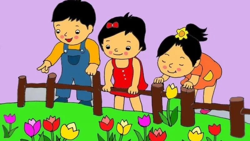 Ca dao chủ đề học tập cho trẻ mầm non