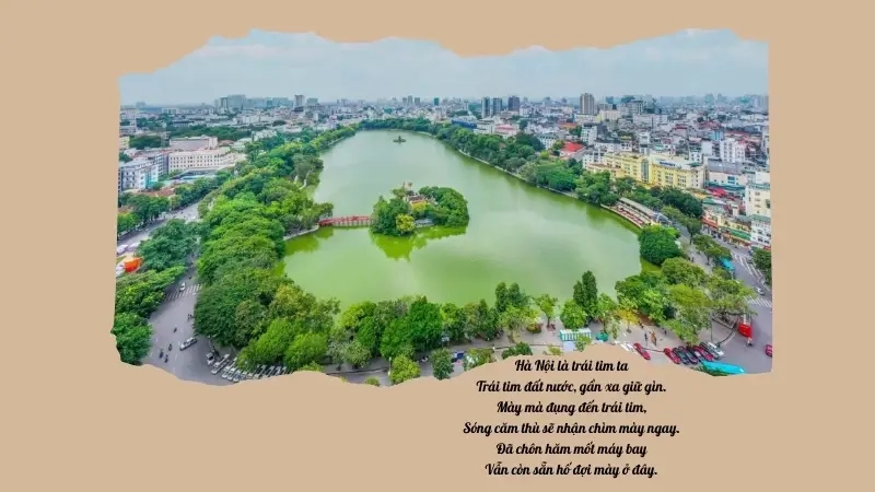 Hà Nội là trái tim ta Trái tim đất nước, gần xa giữ gìn