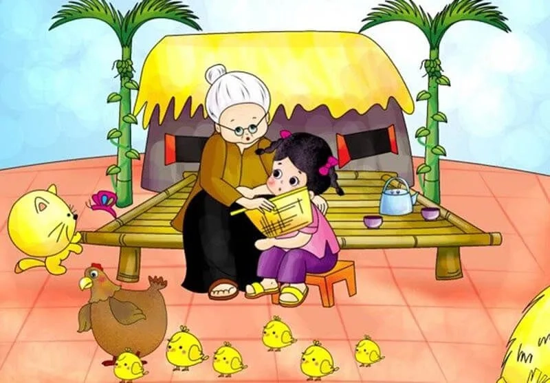 Thân thương dịu dàng nơi Nhà ngoại