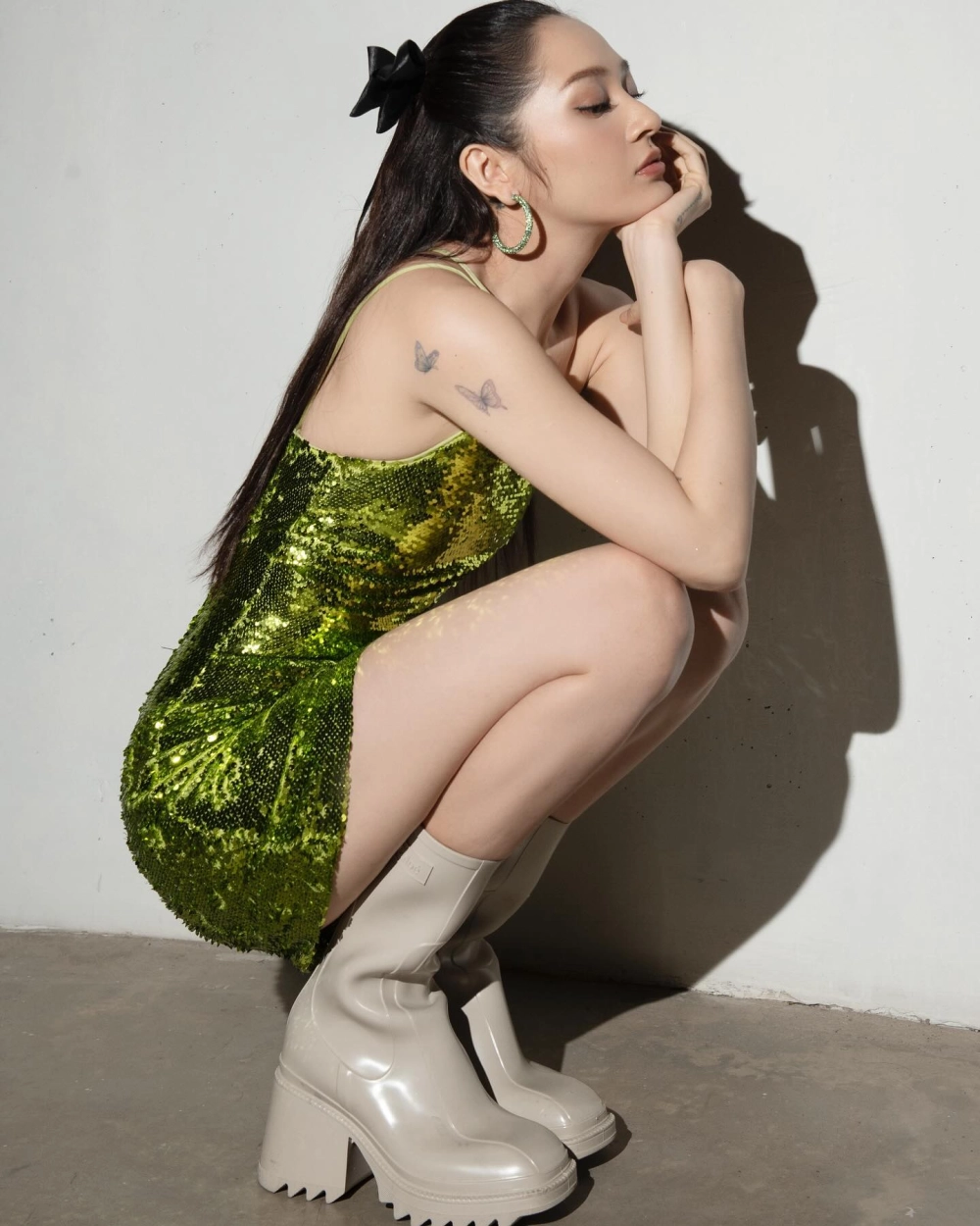 Yêu thích Bảo Anh tóc xoăn, phong cách thời trang nổi bật