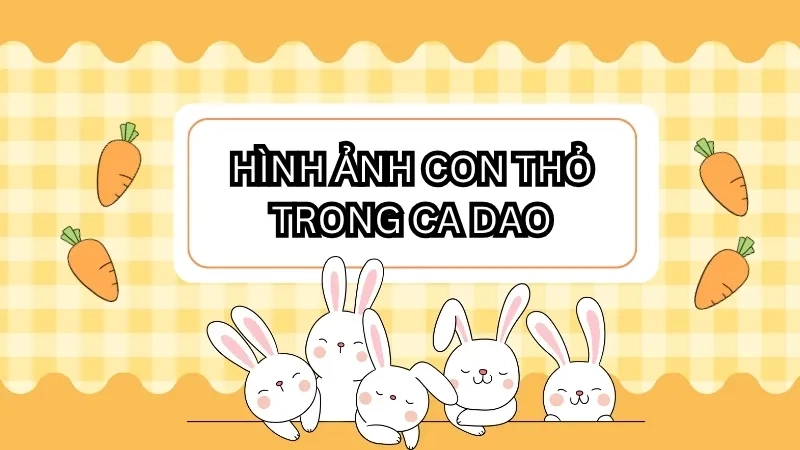 Hình ảnh con thỏ trong ca dao