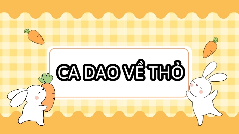 Ca dao về thỏ