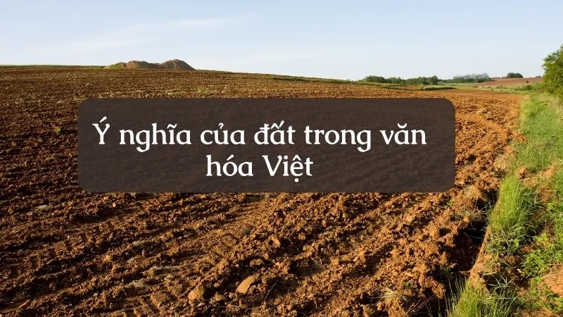 Ý nghĩa của đất trong văn hóa Việt