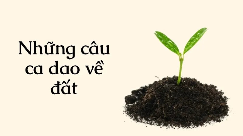 Những câu ca dao về đất