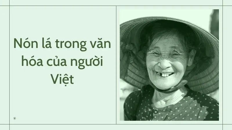 Nón lá trong văn hóa của người Việt