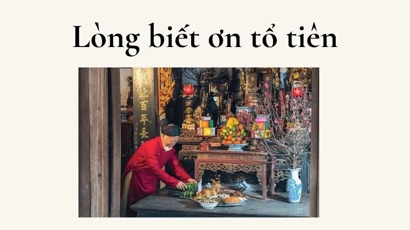 Lòng biết ơn tổ tiên