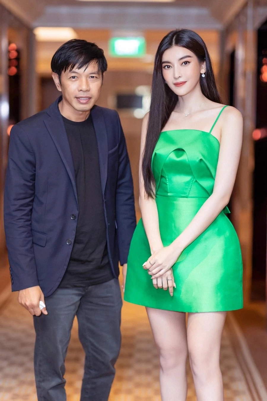 Hình ảnh diễn viên Cao Thái Hà luôn nổi bật với phong cách thời trang tinh tế