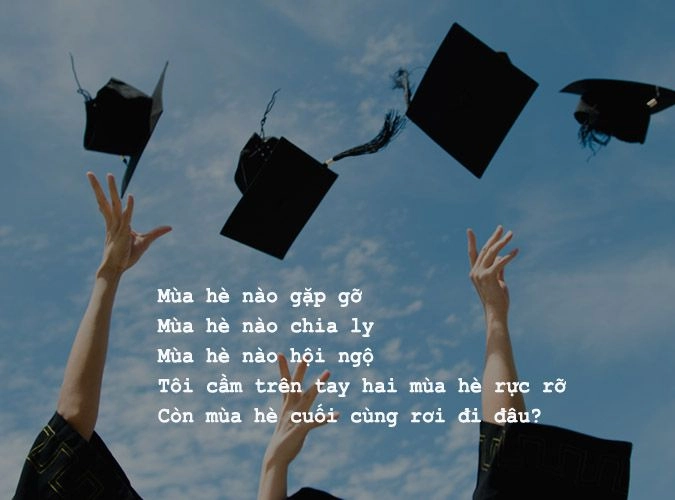 Câu thơ da diết Cho mùa hạ cuối