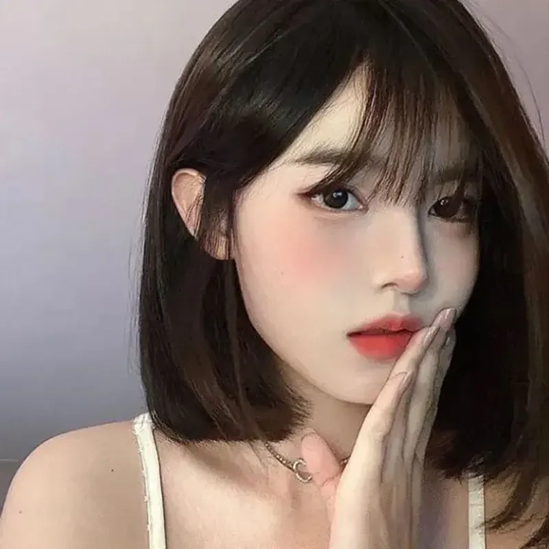 Kiểu tóc hàn quốc nữ ngang vai mang đậm phong cách Kbeauty