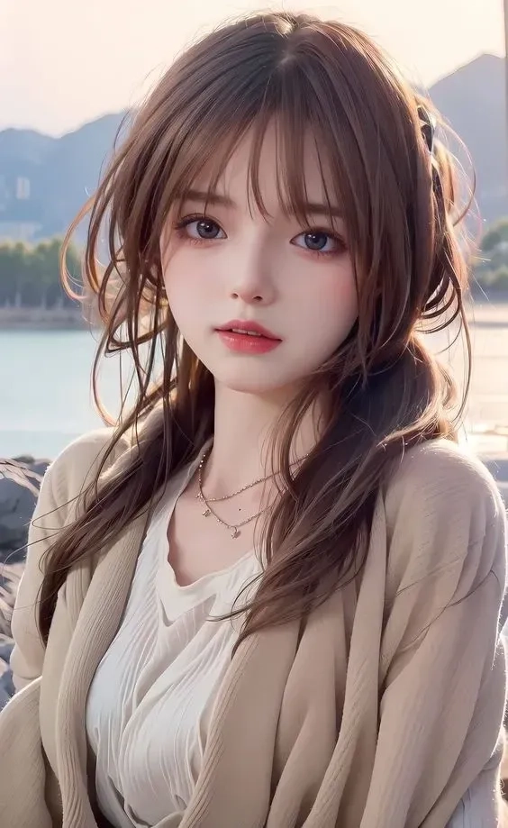 Gái xinh hoạt hình thiết kế anime dễ thương ngầu 