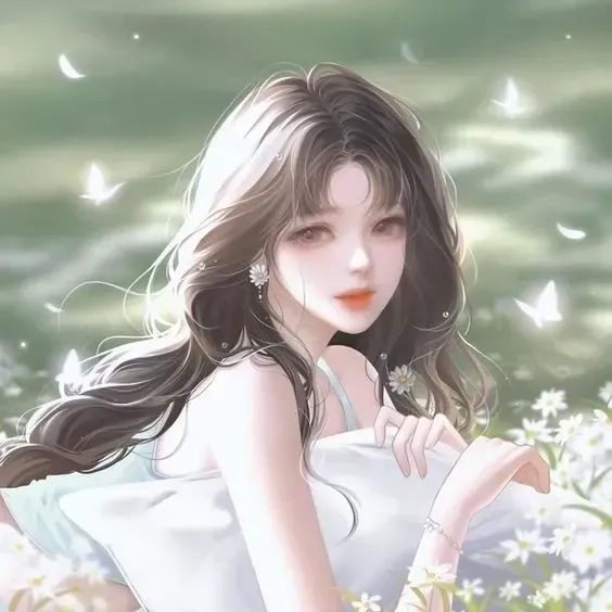 Avatar gái xinh anime cute làm hình đại diện độc đáo 