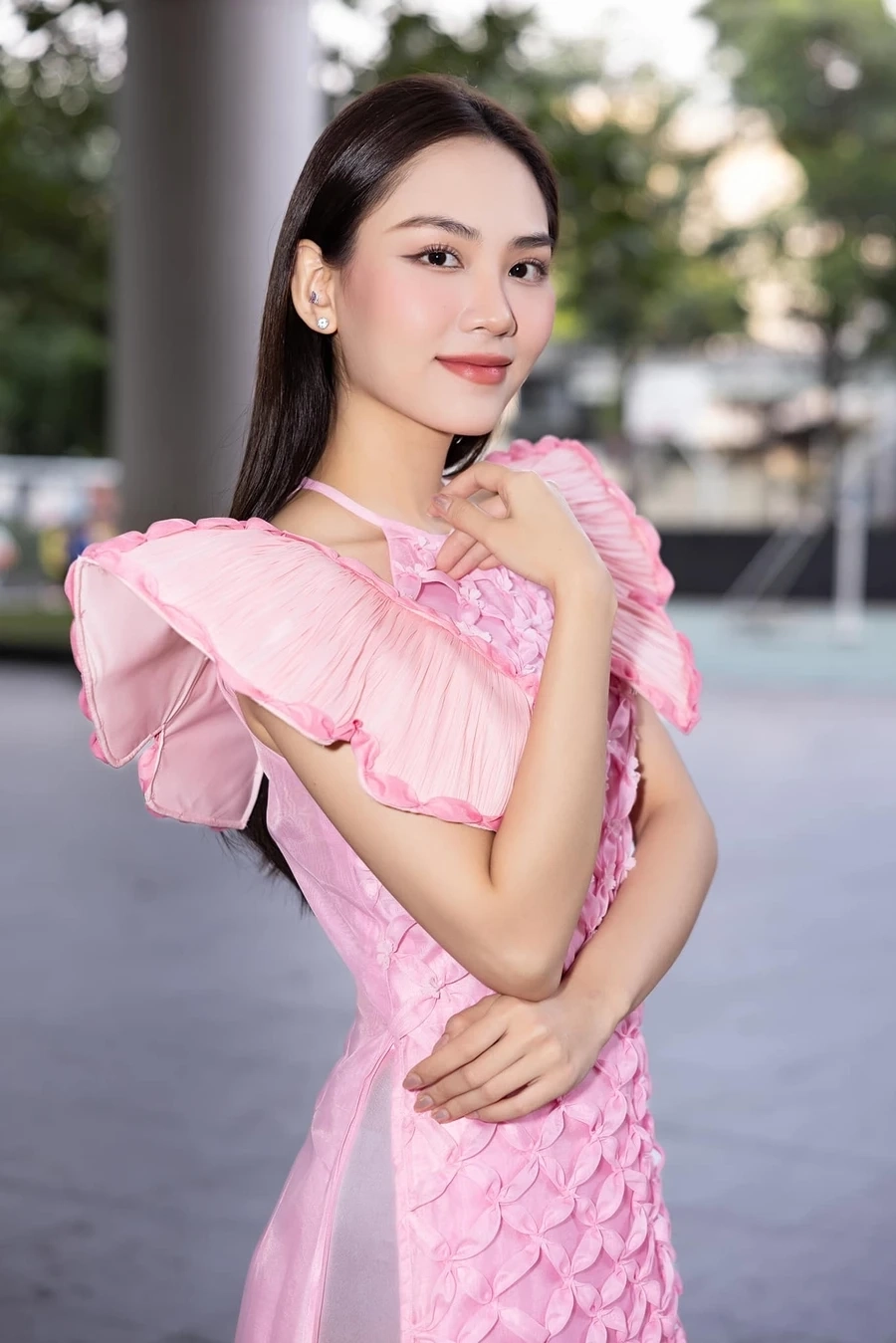 Thân hình lý tưởng khiến fan tò mò Huỳnh Nguyễn Mai Phương cao bao nhiêu