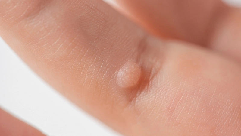 Mụn cóc là những nốt sần nhỏ trên da do virus HPV gây ra