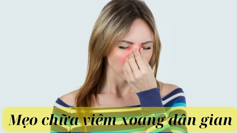 Các cách chữa viêm xoang dân gian an toàn