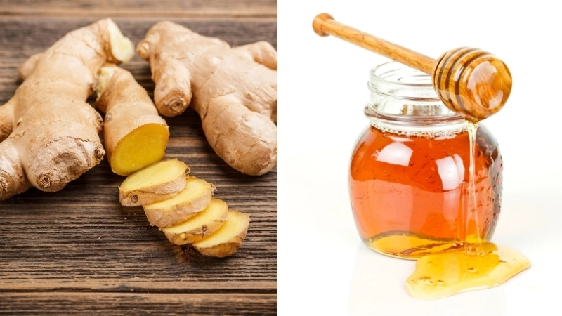 Mẹo dân gian chữa viêm phổi bằng mật ong và gừng