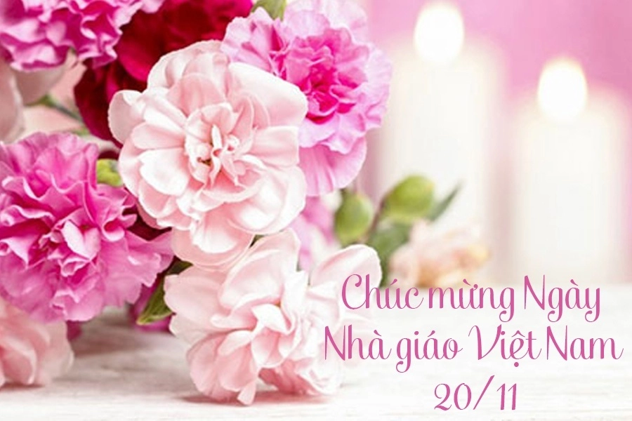 Bài thơ về 20 tháng 11 dành tặng Cô Giáo Lớp Em thân yêu