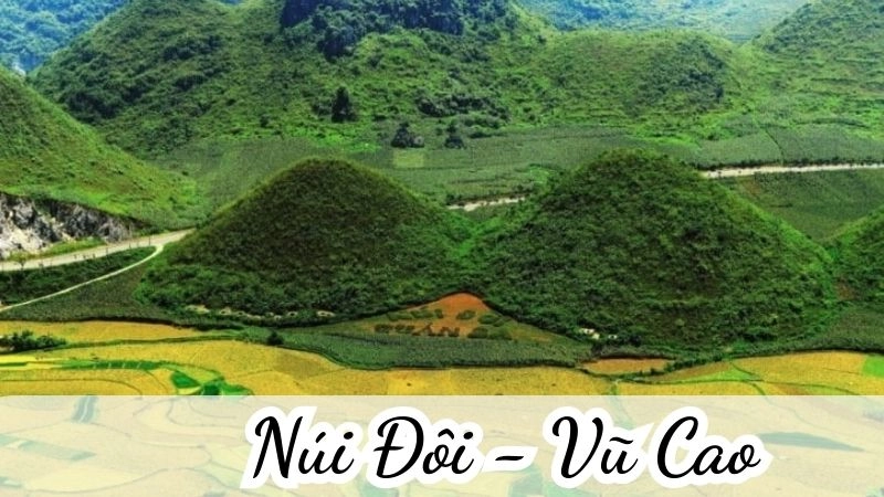 Bài thơ Núi Đôi thể hiện vẻ đẹp của tình yêu lý tưởng và lòng trung thành son sắt