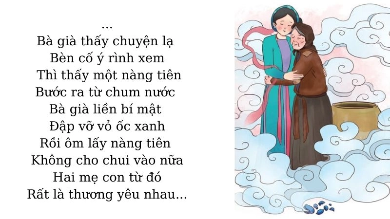 Bài thơ Nàng tiên ốc gieo mầm lòng nhân ái