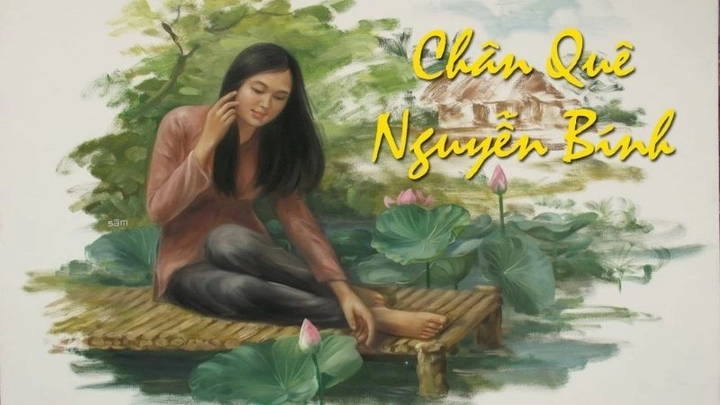 Bài thơ Chân quê mang tình cảm chân thật sâu sắc