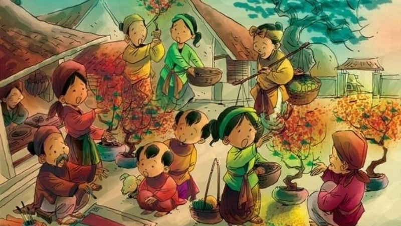 Bài thơ Xuân yêu thương rộn ràng sắc nắng mới