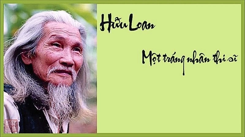 Tác giả Hữu Loan nổi tiếng với thi phẩm Màu tím hoa sim