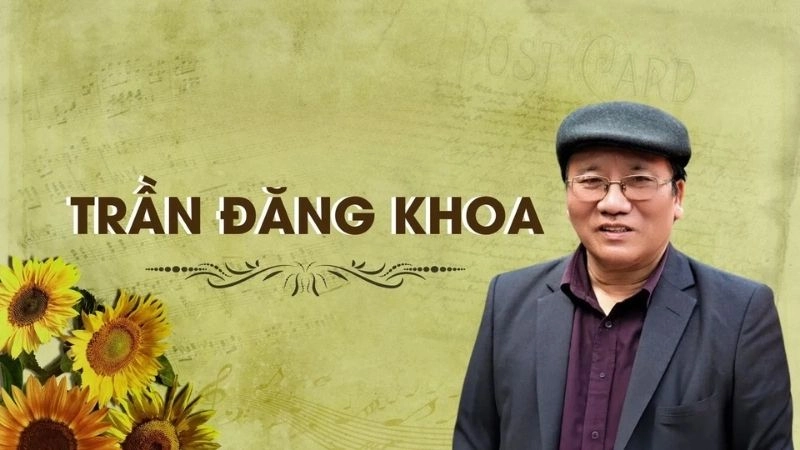 Tác giả Trần Đăng Khoa nổi danh với thơ thiếu nhi giàu hình ảnh và cảm xúc