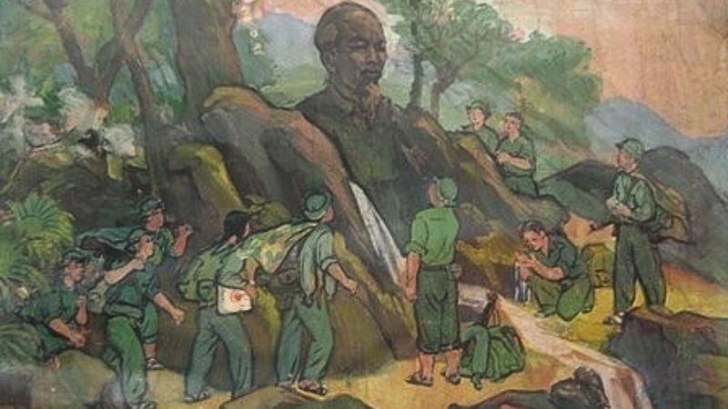 Bài thơ Đêm Trường Sơn nhớ Bác ngập tràn lòng kính yêu và nhớ thương