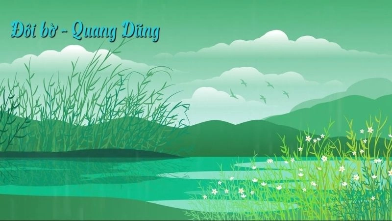 Bài thơ Đôi bờ chan chứa nỗi nhớ và khát vọng sum vầy