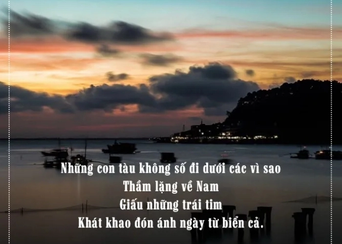 Bài thơ về hải phòng tri ân Gửi những con tàu không số