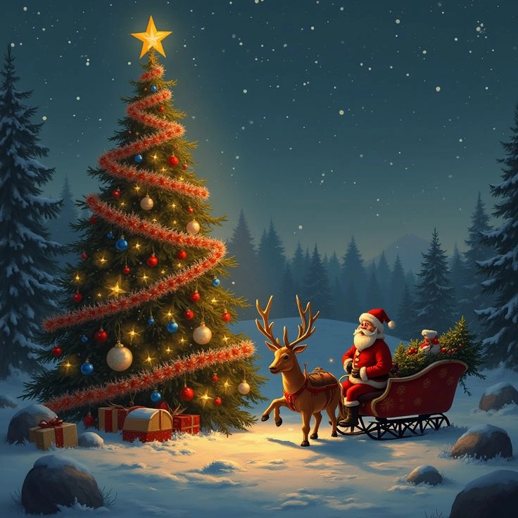 Bài thơ về noel cho bé mơ Giấc mơ đêm Noel