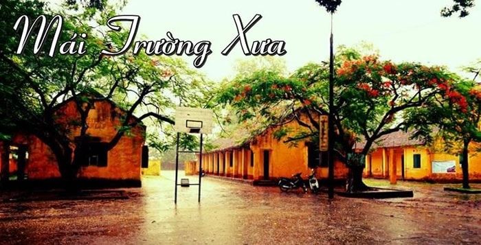 Bài thơ về mái trường chan chứa Mãi trong tôi ngôi trường ấy
