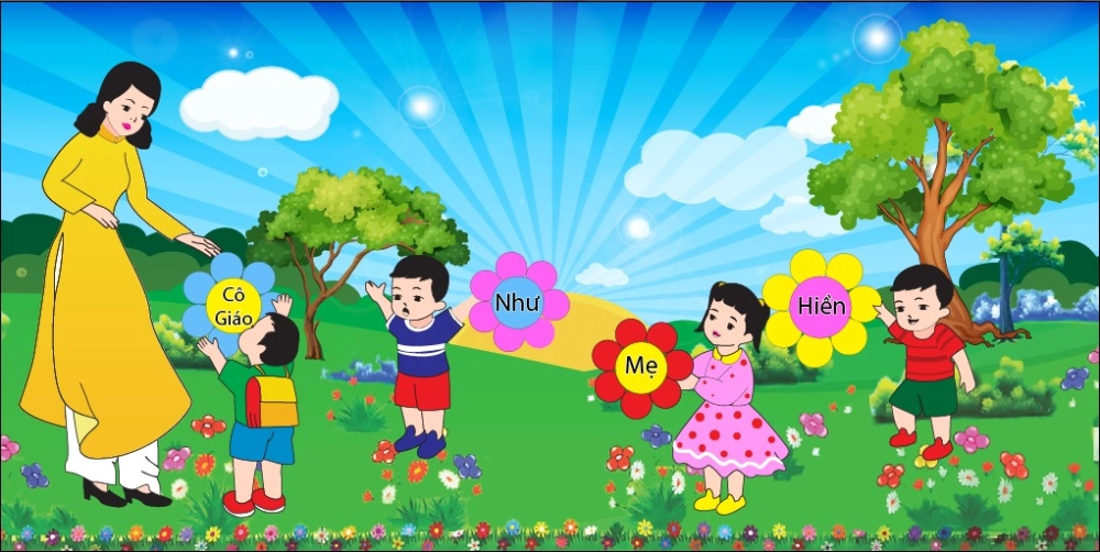 Bài thơ về mái trường vẽ Bức tranh trường em