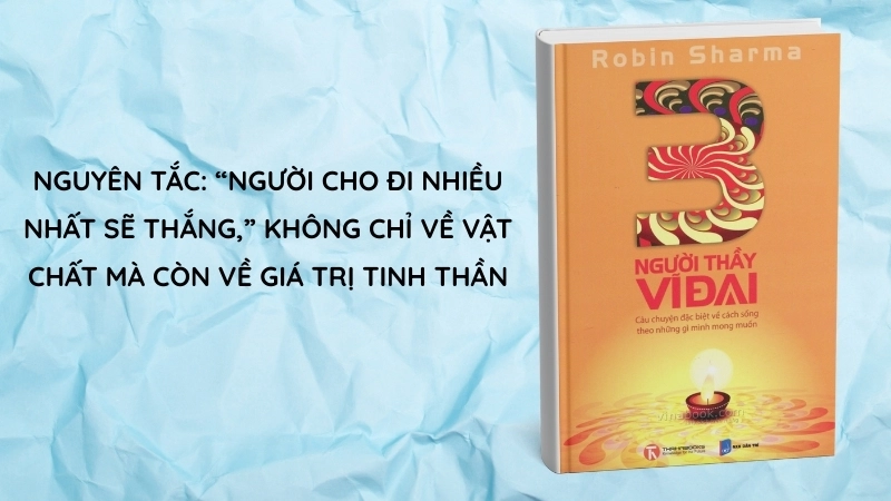 Đọc sách 3 Người Thầy Vĩ Đại: Sống đúng với khát vọng.