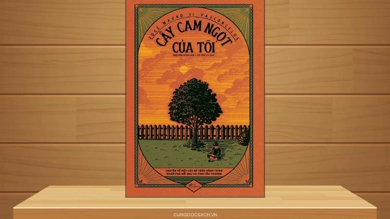 Hình ảnh cây cam ngọt trong vườn nhà Zezé, biểu tượng của hy vọng trong Cây Cam Ngọt Của Tôi