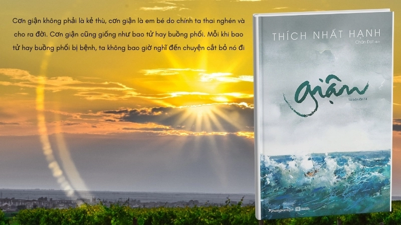 Sách nói Giận: Nghe Thích Nhất Hạnh dạy cách ôm lấy cơn giận.