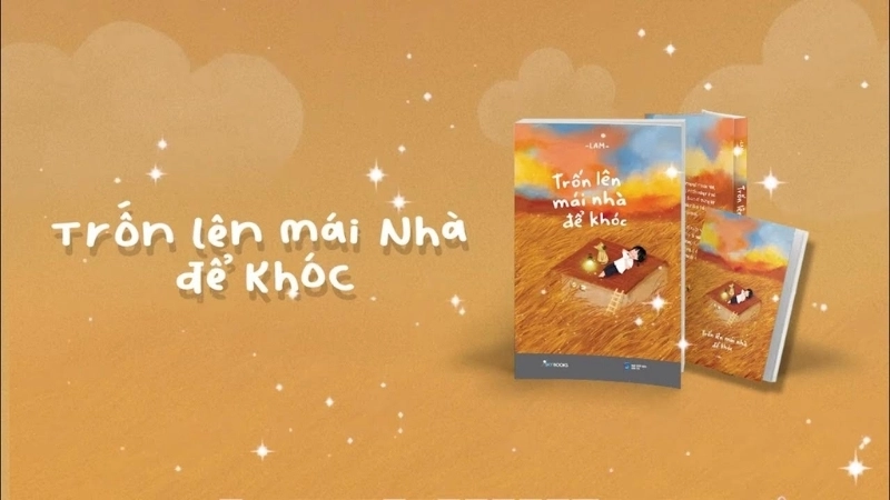 Sách nói Trốn lên mái nhà để khóc: Nghe để xoa dịu tâm hồn.