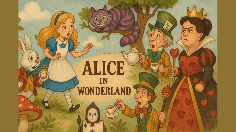 Tóm tắt truyện Alice ở xứ sở thần tiên đầy đủ ý chính