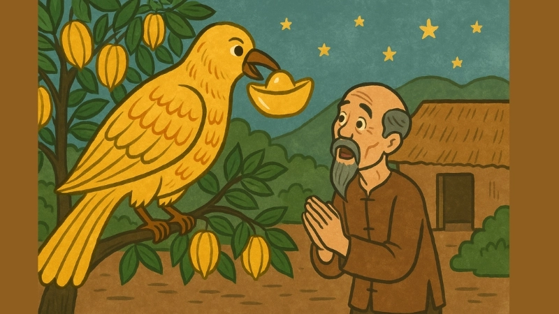 Tóm tắt truyện Ăn khế trả vàng ngắn gọn dễ hiểu