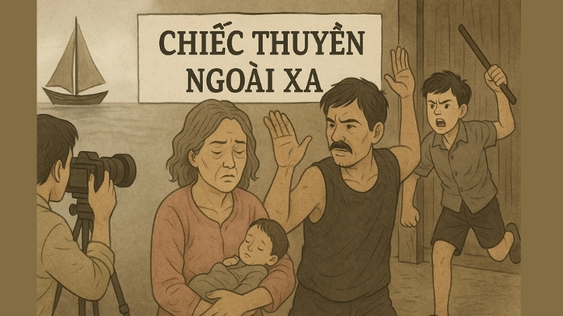 Tóm tắt truyện Chiếc thuyền ngoài xa ngắn gọn, dễ hiểu
