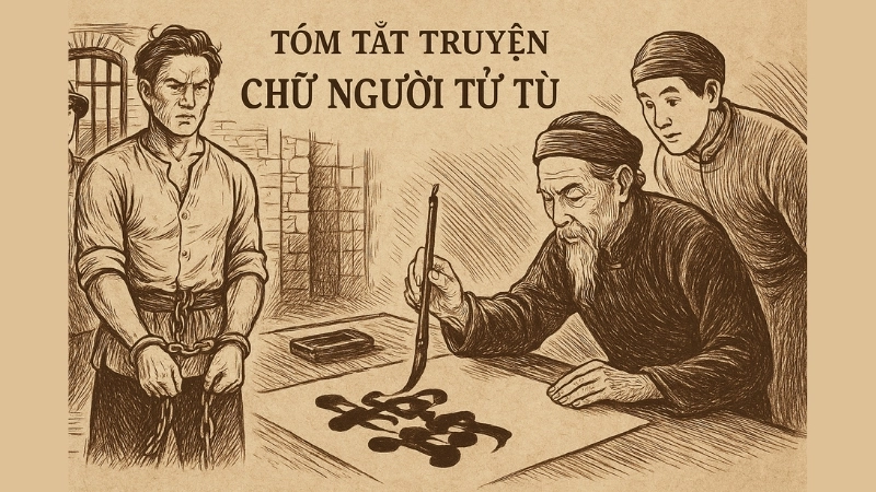 Tóm tắt truyện Chữ Người Tử Tù ngắn gọn đầy đủ ý chính