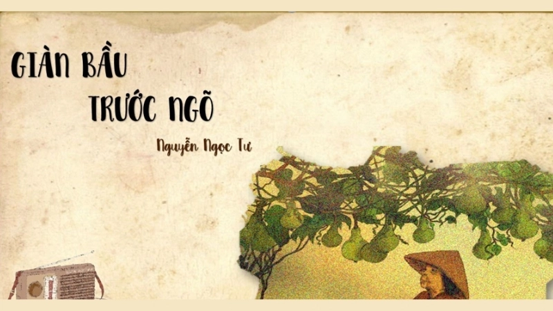 Tóm tắt truyện Giàn bầu trước ngõ ngắn gọn dễ hiểu