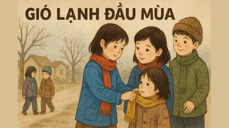 Tóm tắt truyện Gió lạnh đầu mùa ngắn gọn, súc tích