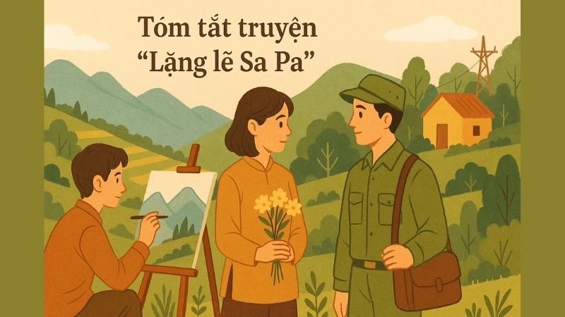 Tóm tắt truyện Lặng lẽ Sa Pa ngắn nhưng đầy đủ nội dung