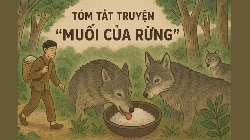 Tóm tắt truyện Muối của rừng và bài học sâu sắc rút ra