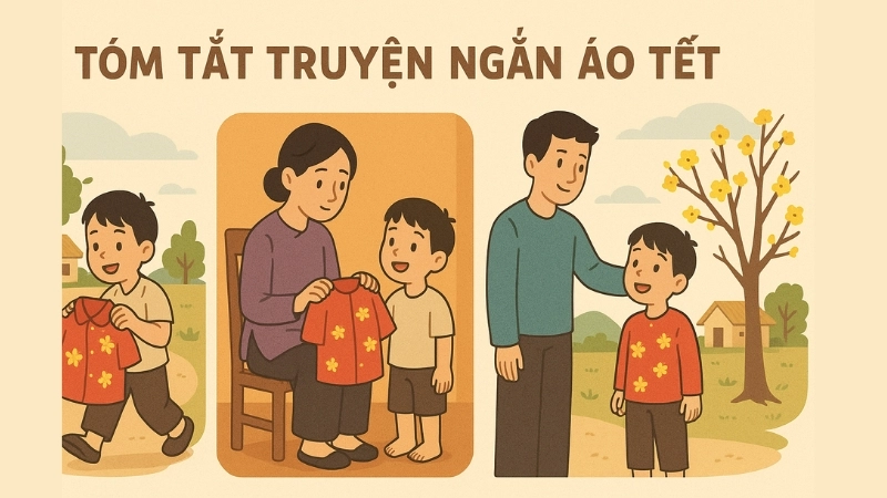 Tóm tắt truyện ngắn Áo Tết đầy đủ nội dung và ý nghĩa